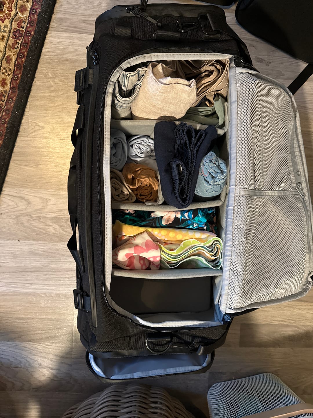 Customer photo review of The Weekender 50L