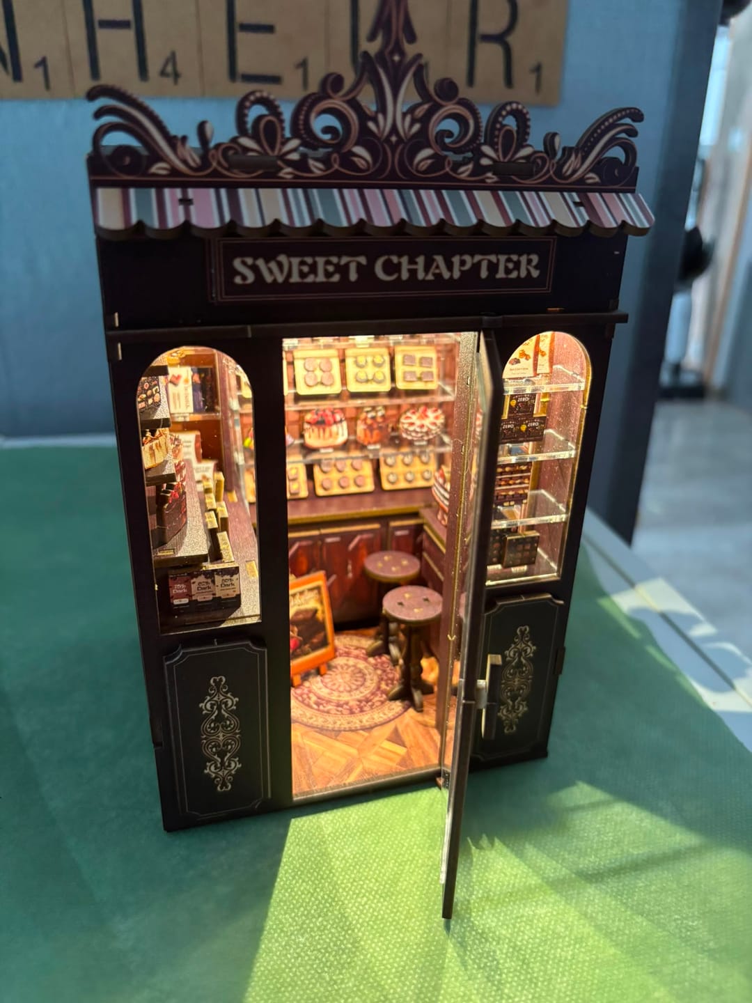 Customer photo review of DIY Book Nook Kit - Sweet Chapter