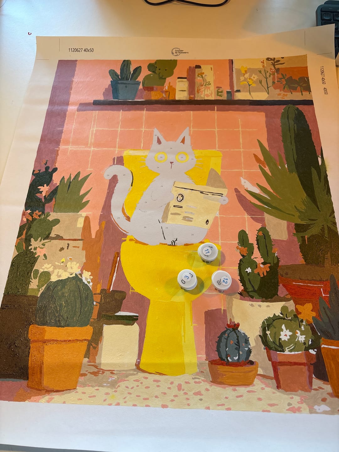 Customer photo review of De zwarte kat op het toilet