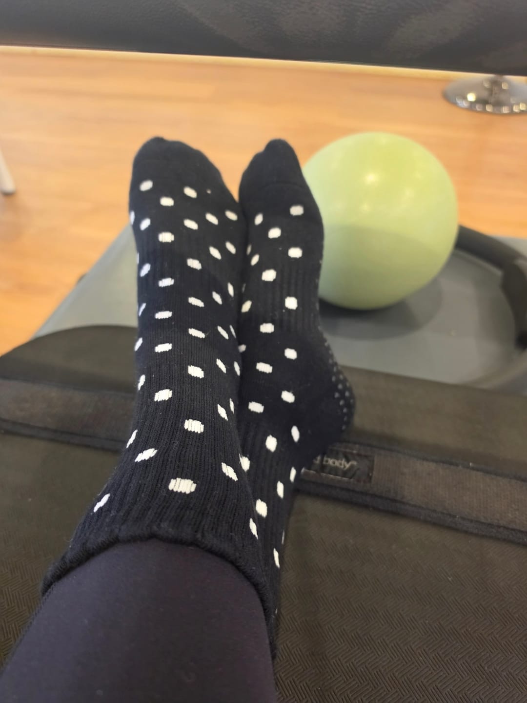 Customer photo review of Dual-direction™ Noir Polka Dots