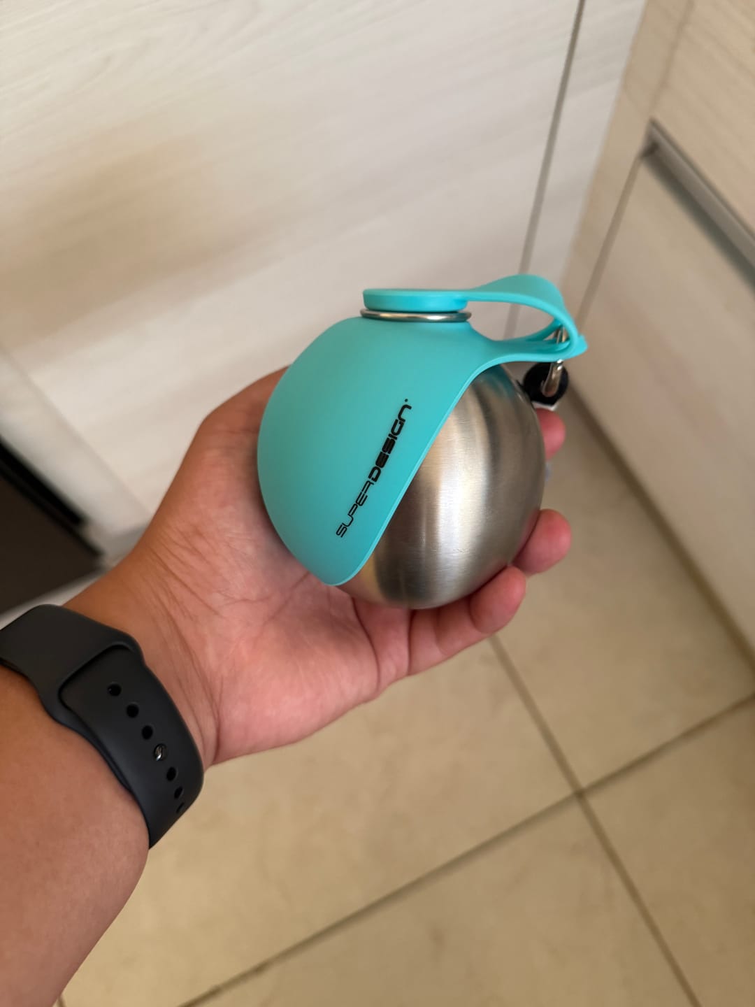 Customer photo review of Botella de Agua para Perros.