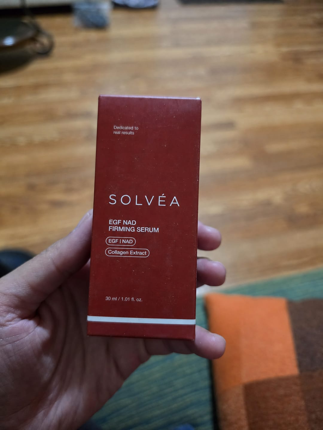 Customer photo review of NAD+ Serum