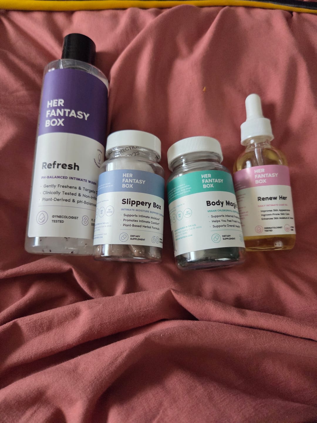 Customer photo review of Her Fantasy Starter Kit