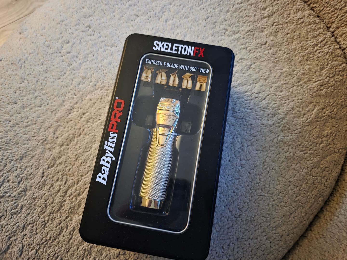 Customer photo review of Babyliss Pro Gold Skeleton Trimmer