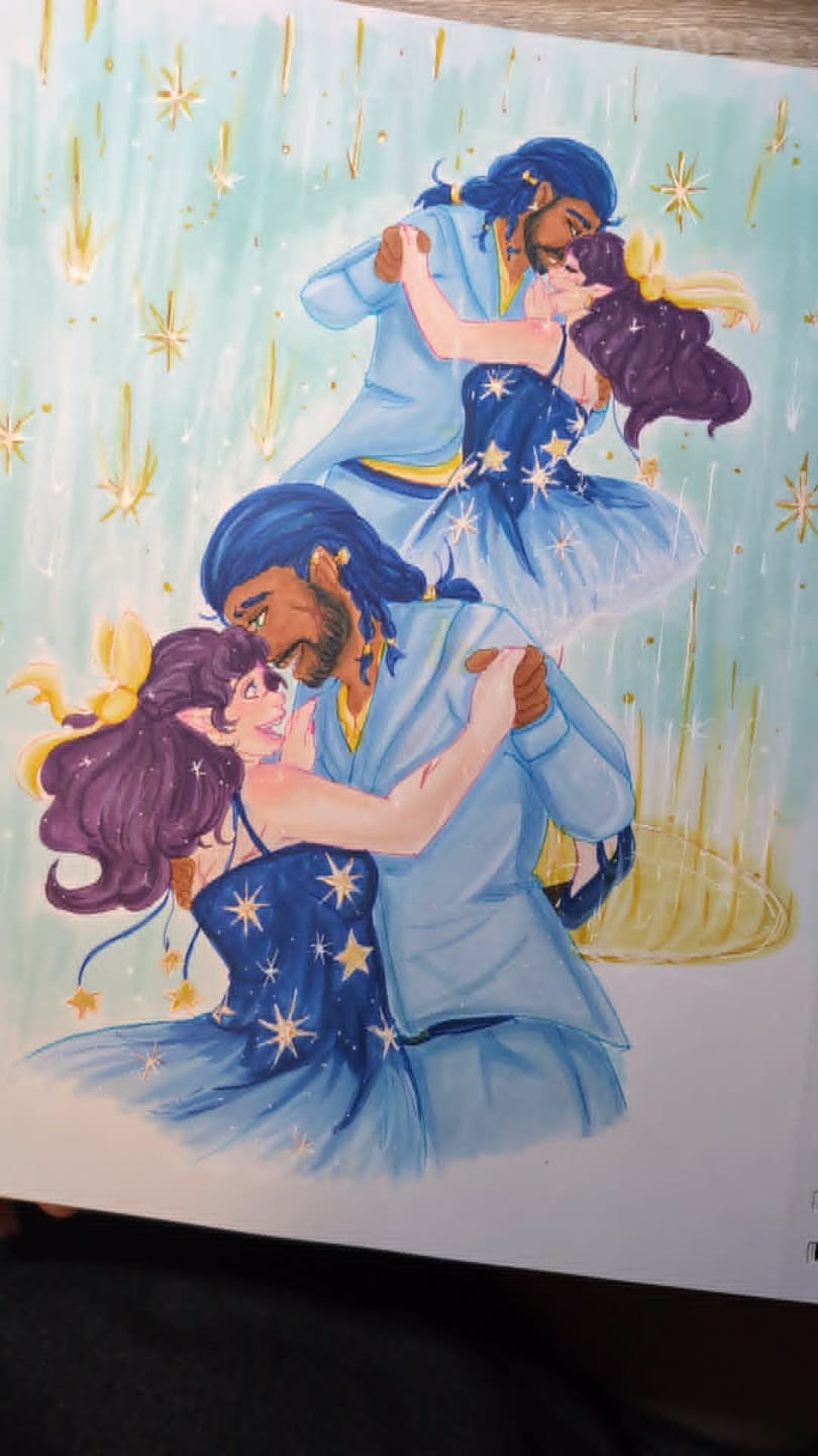 Customer photo review of Ohuhu Bleedproof Double-Sided Marker Pad, Spiral-Bound