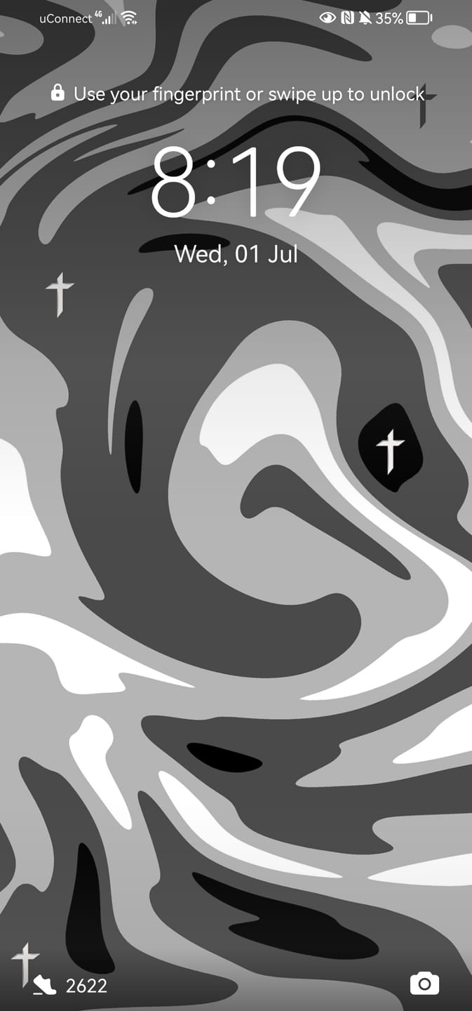 Customer photo review of Liquid Wallpaper Bundle