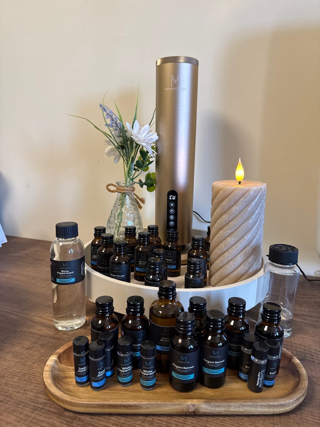 Customer photo review of LumaMax – The Most Premium Waterless Diffuser on the Market