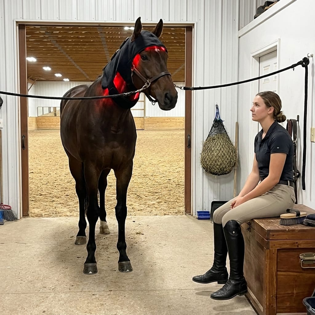 Customer photo review of HorseHalo™ HaloHead