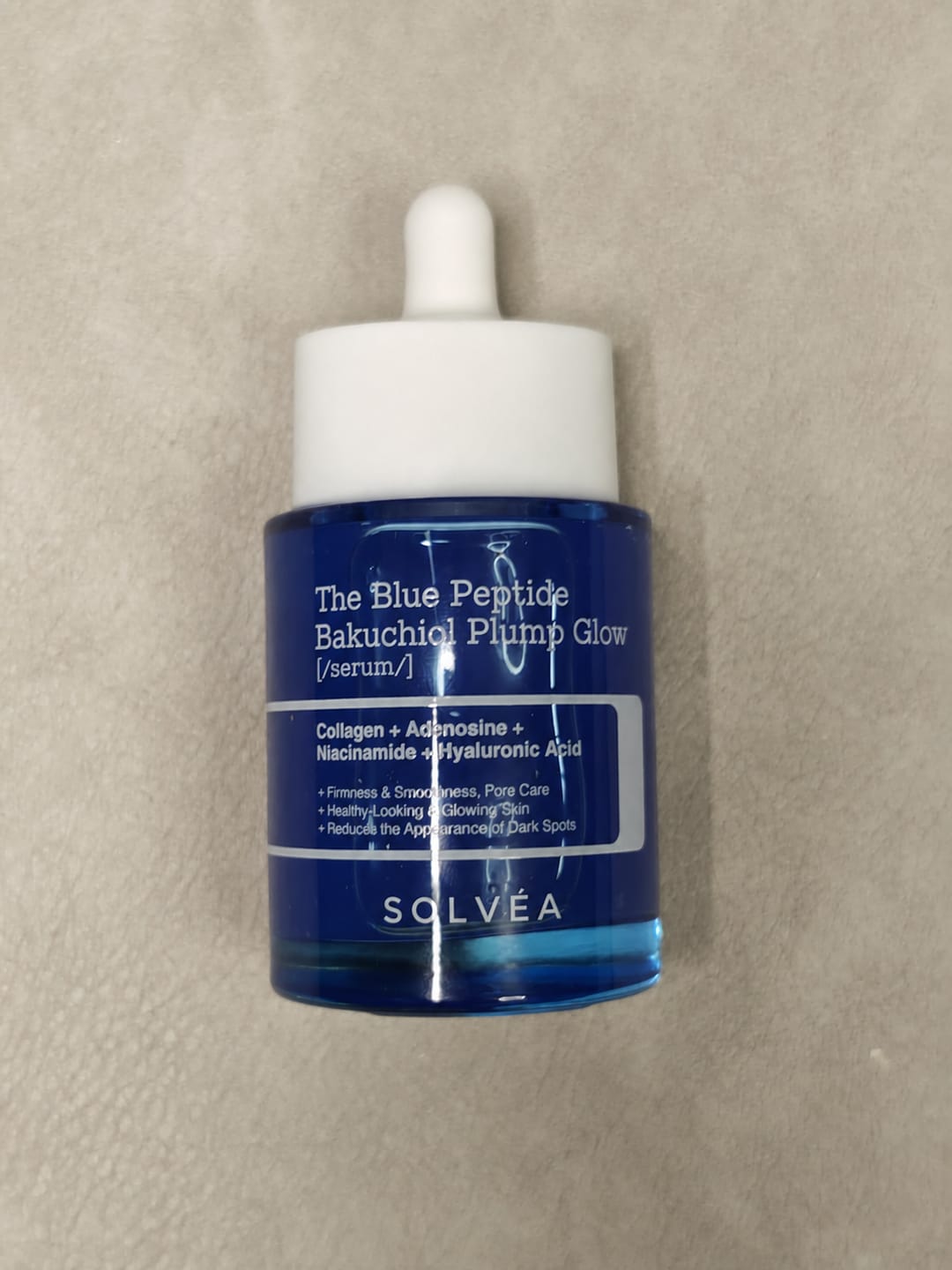 Customer photo review of Copper Peptide Serum