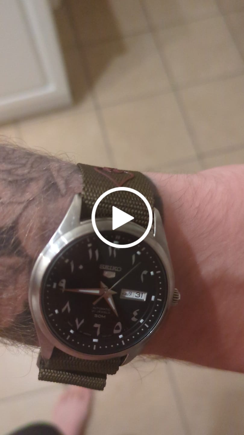 Customer video review of NOFORN Single-Pass Watch Strap