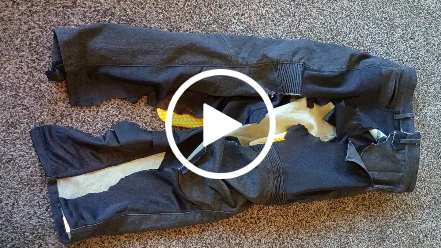 Customer video review of Flexguard® Air Protective Mesh Motorcycle Jeans