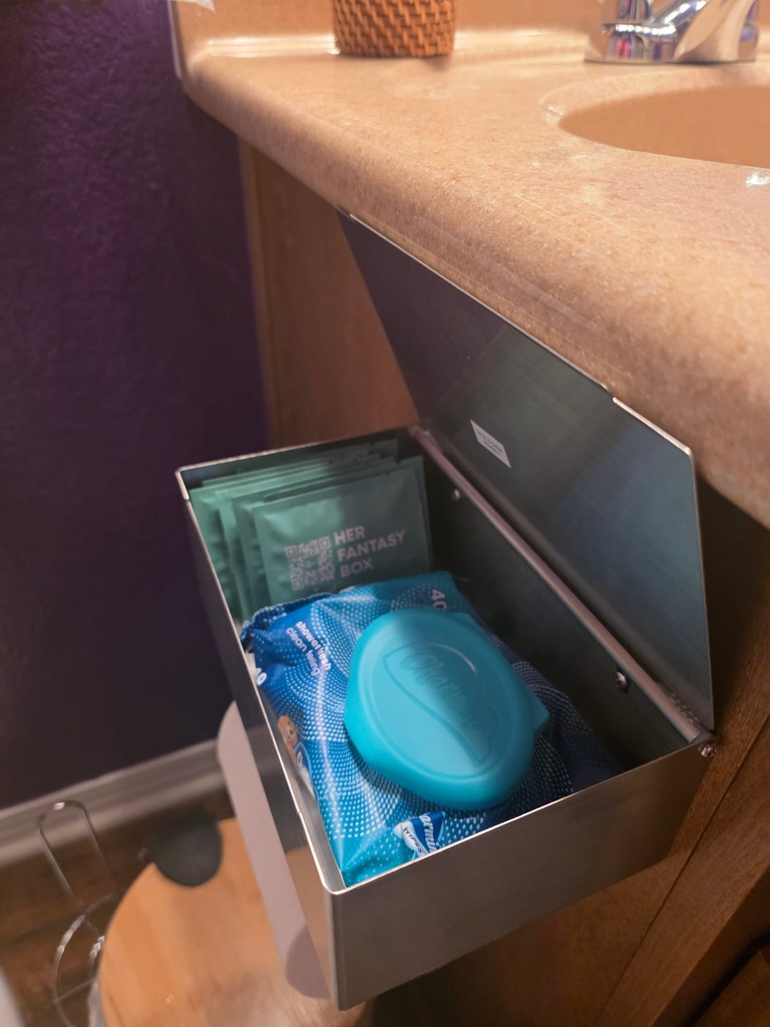 Customer photo review of Everywhere Wipes - Odor Removing Travel Wipes