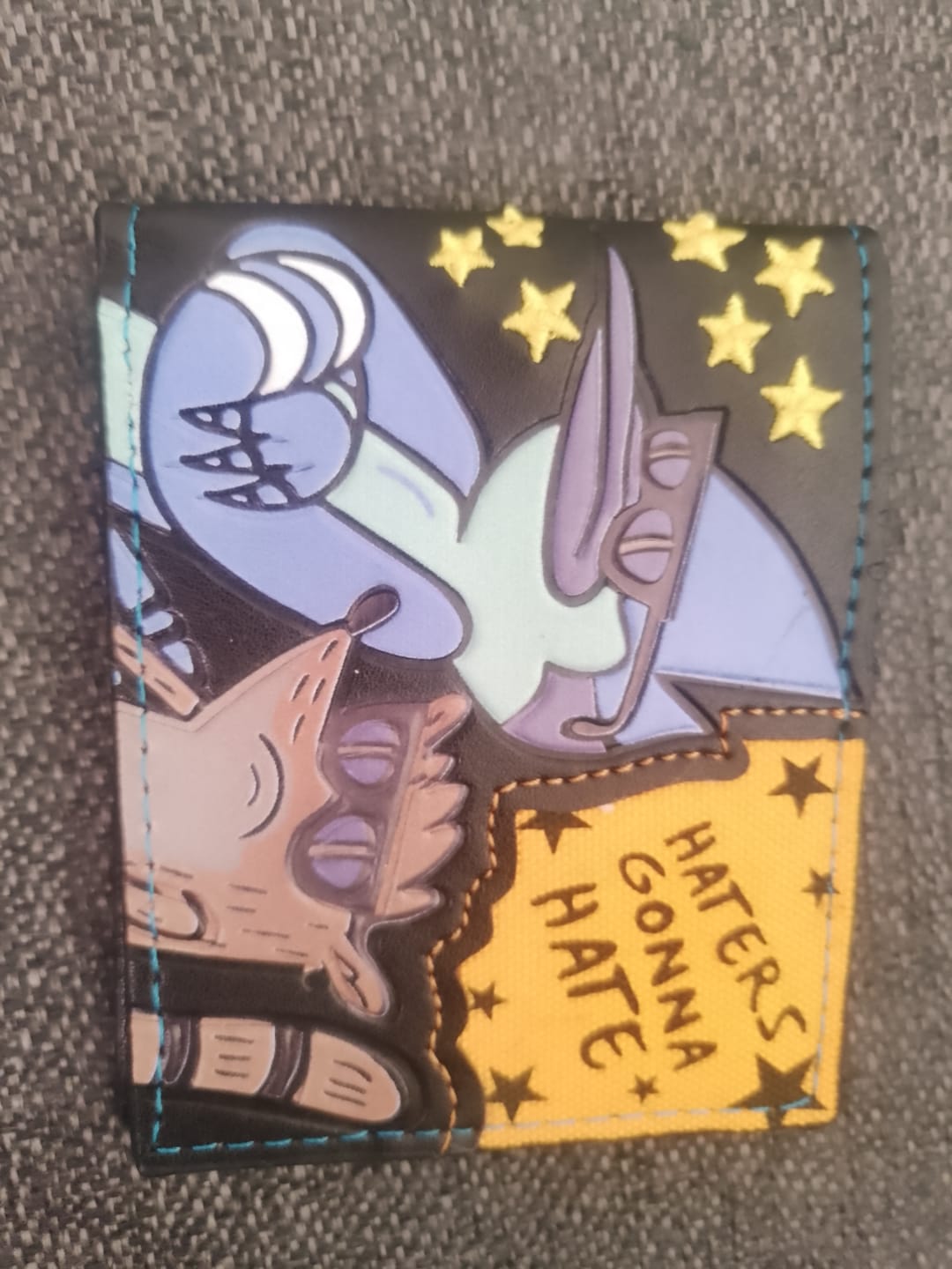 Customer photo review of Regular Show Cüzdan