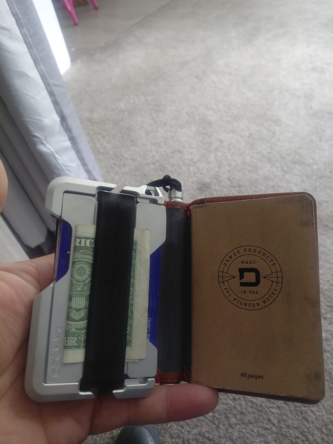Customer photo review of D01 Dapper™ Pen Wallet