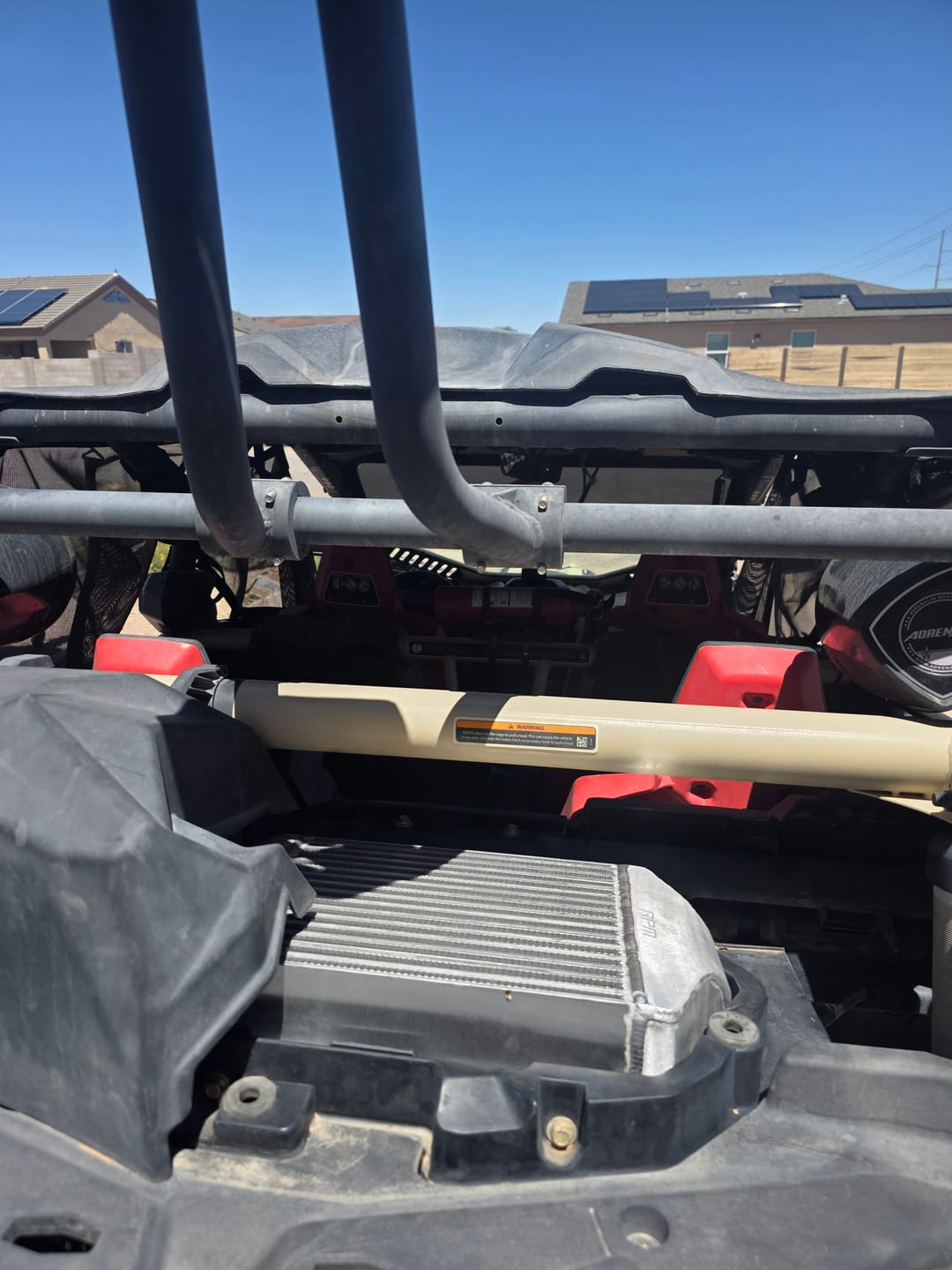 Customer photo review of RPM 2020+ Can-Am X3 Big Core Intercooler 120hp, 172hp & 195hp Upgrade
