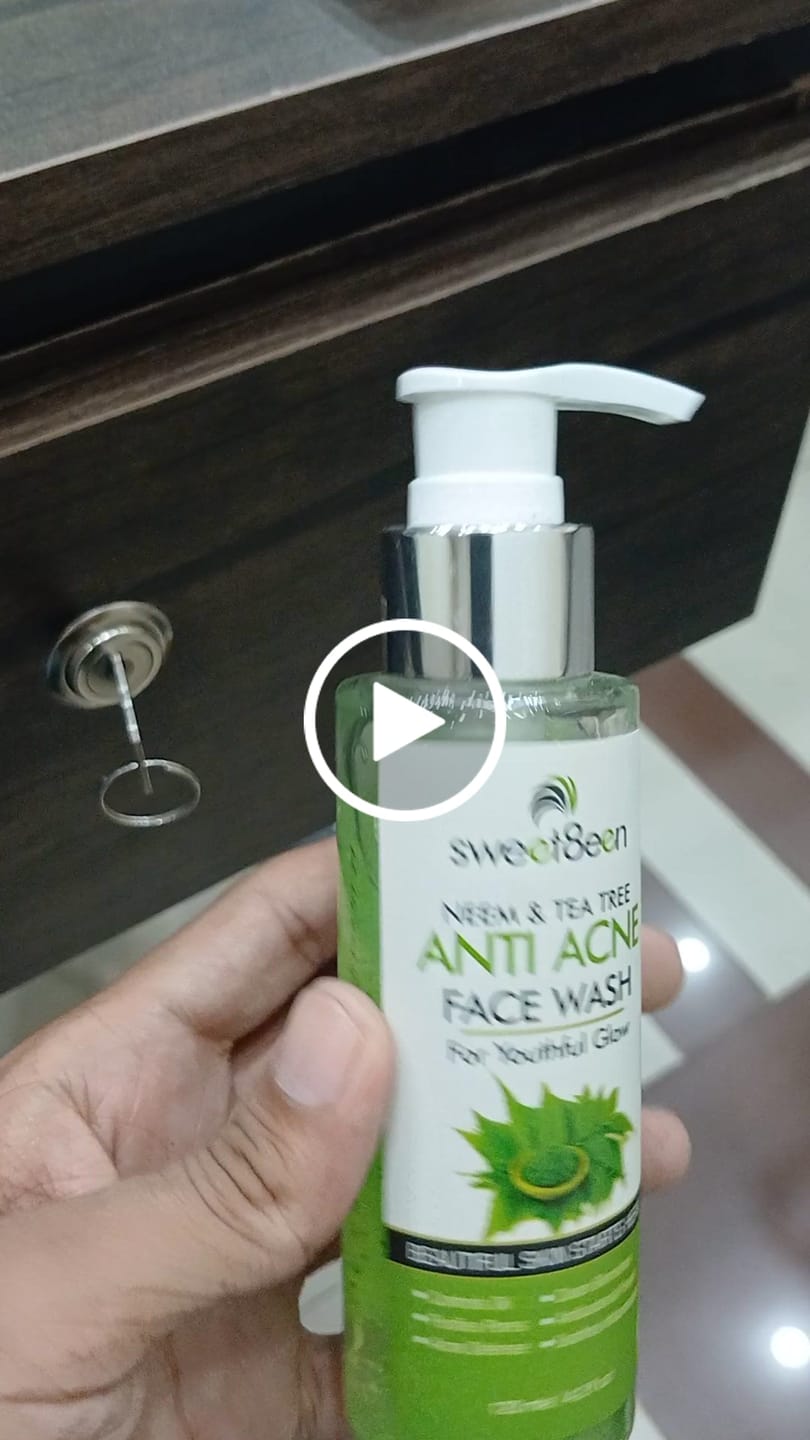 Customer video review of Anti Acne Face Wash with Tea Tree & Neem