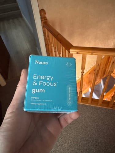 Customer photo review of Energy & Focus Gum