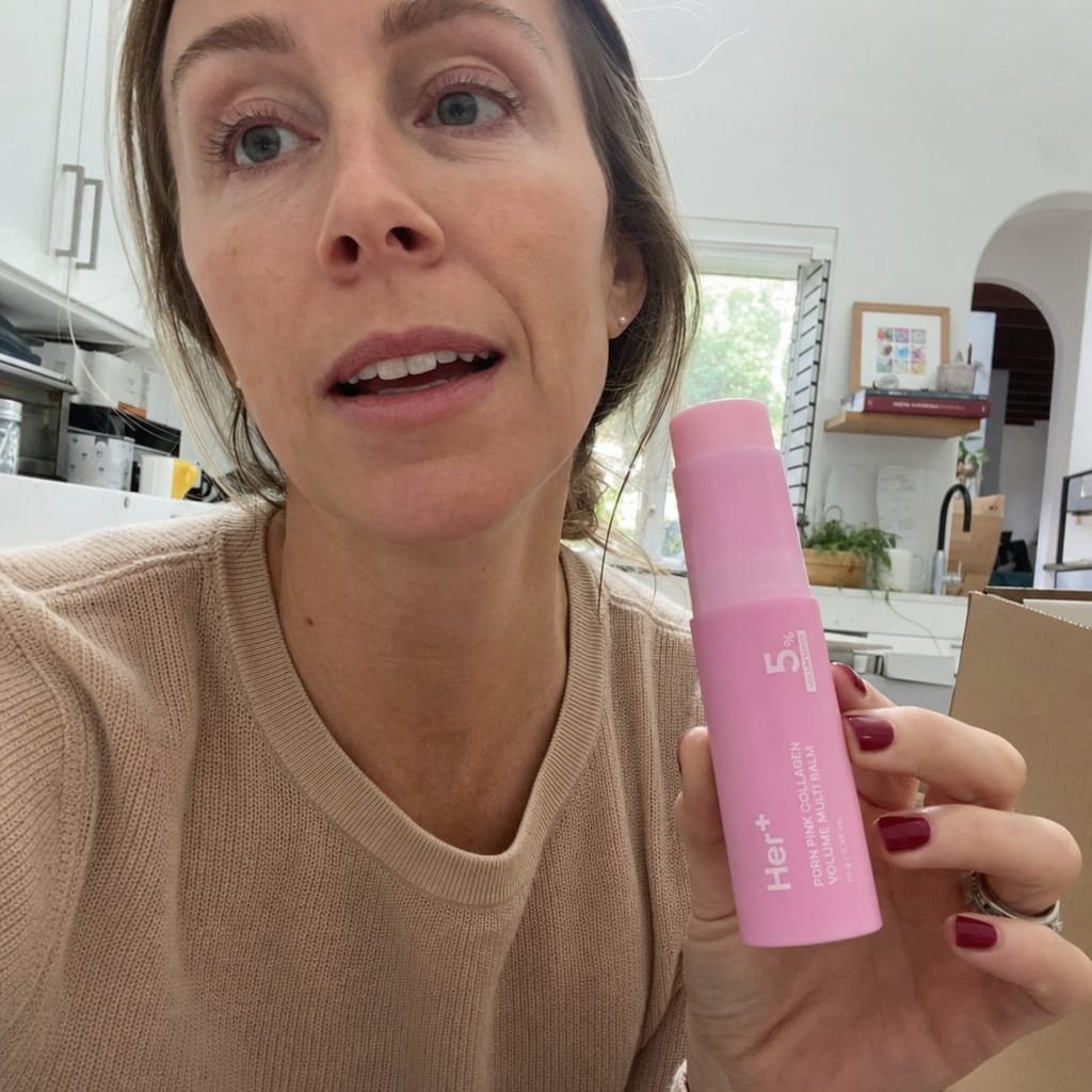 Customer photo review of HENNE+ Collagen Lift Balm