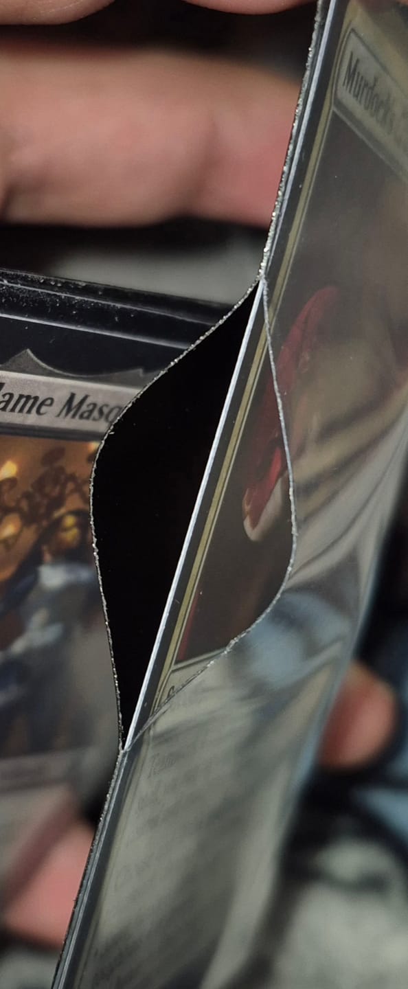 Customer photo review of Dragon Shield Display Case – Premium Card Storage & Protection