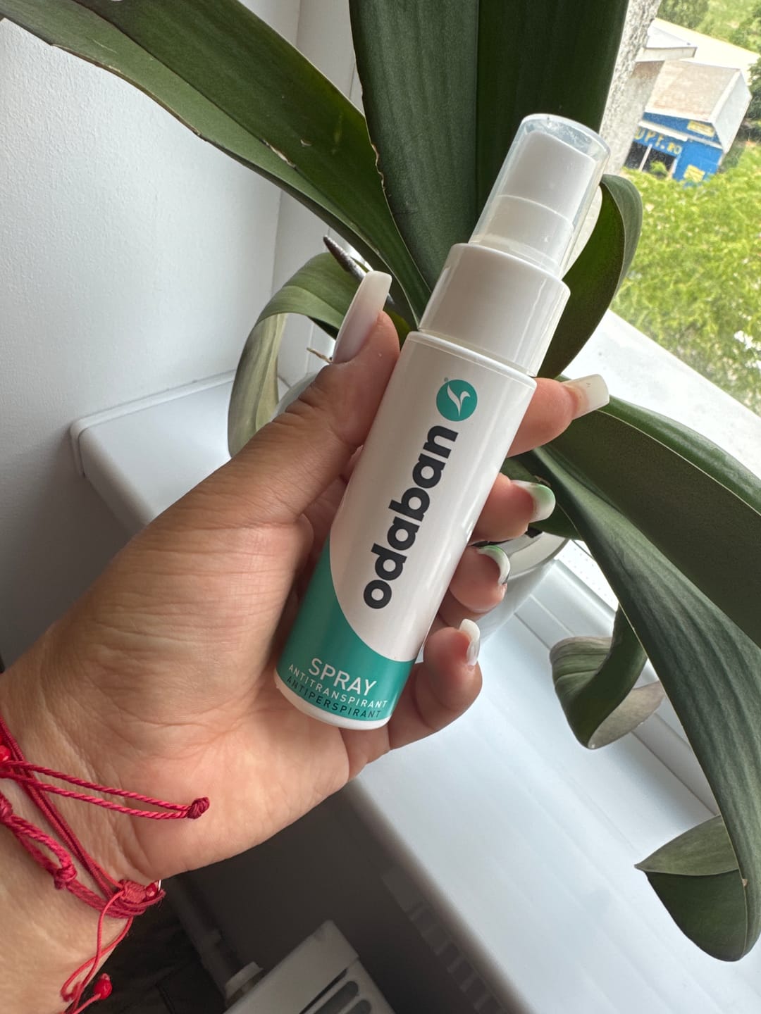 Customer photo review of odaban® Spray Antiperspirant