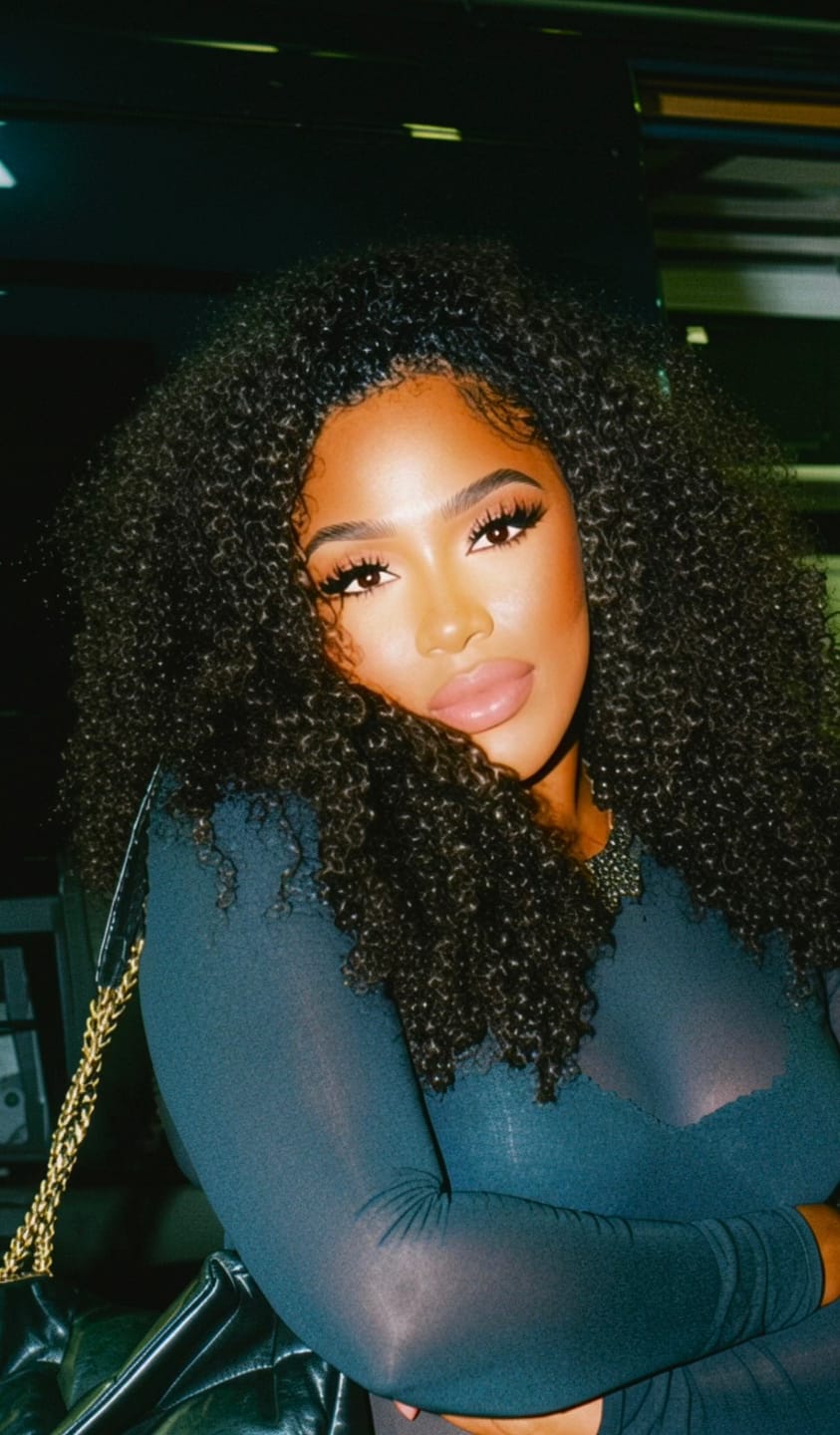 Customer photo review of LM Baby Curly™️ (Low-Maintenance Collection)- Virgin Hair