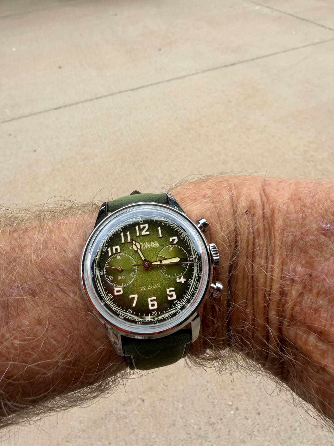 Customer photo review of Seagull 1963 Series "Wind Chaser" Chronograph 40mm