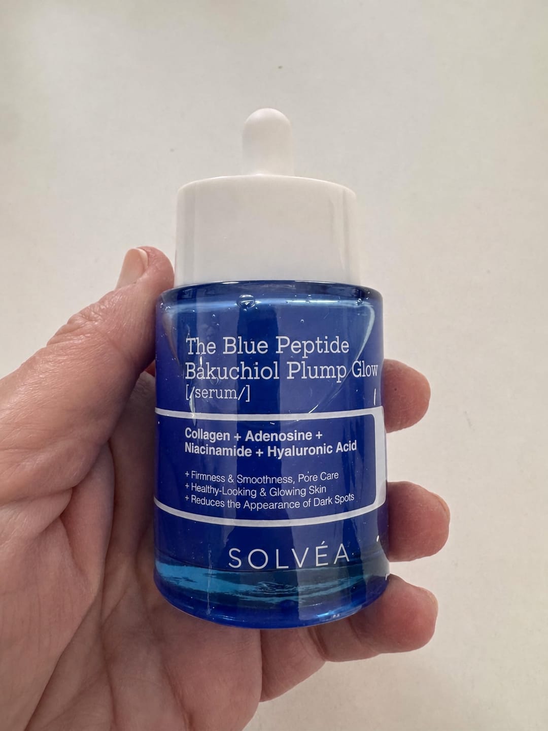 Customer photo review of Copper Peptide Serum