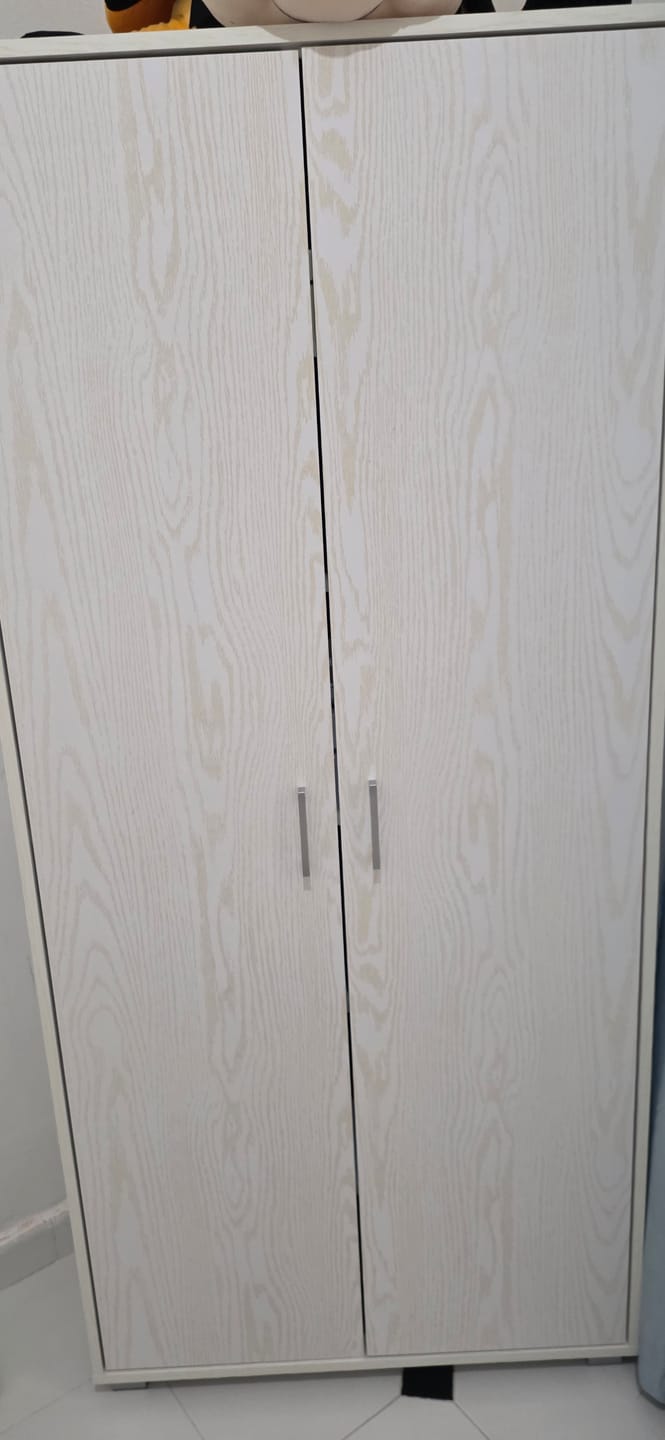 Customer photo review of Mobile Scarpiera Alta Mars4 con 6 Piani in Rovere Nordico e Bianco Alpes o Rovere