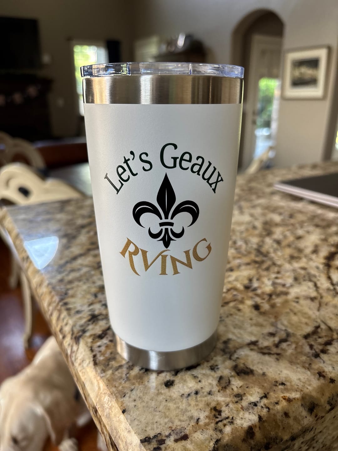Customer photo review of (6 Pieces) Full Color UV Printed Tumbler | 20 oz