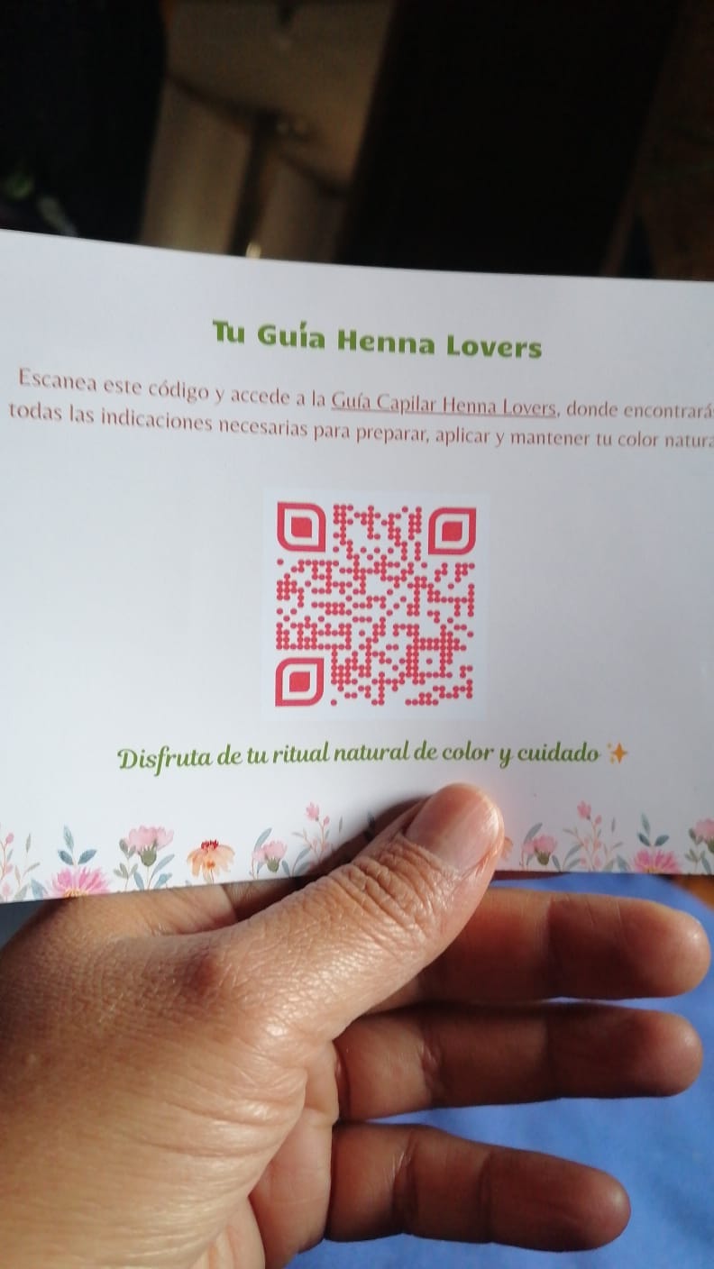 Customer photo review of Polvo de Índigo