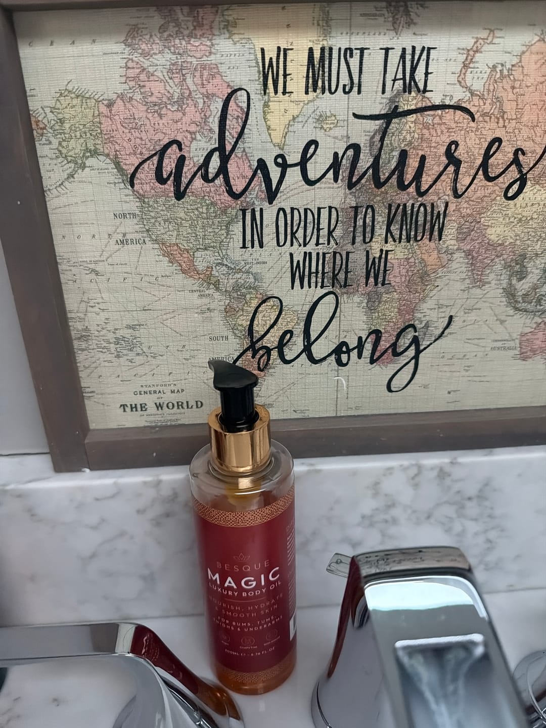 Customer photo review of Besque® Magic Body Oil XL - 200ml