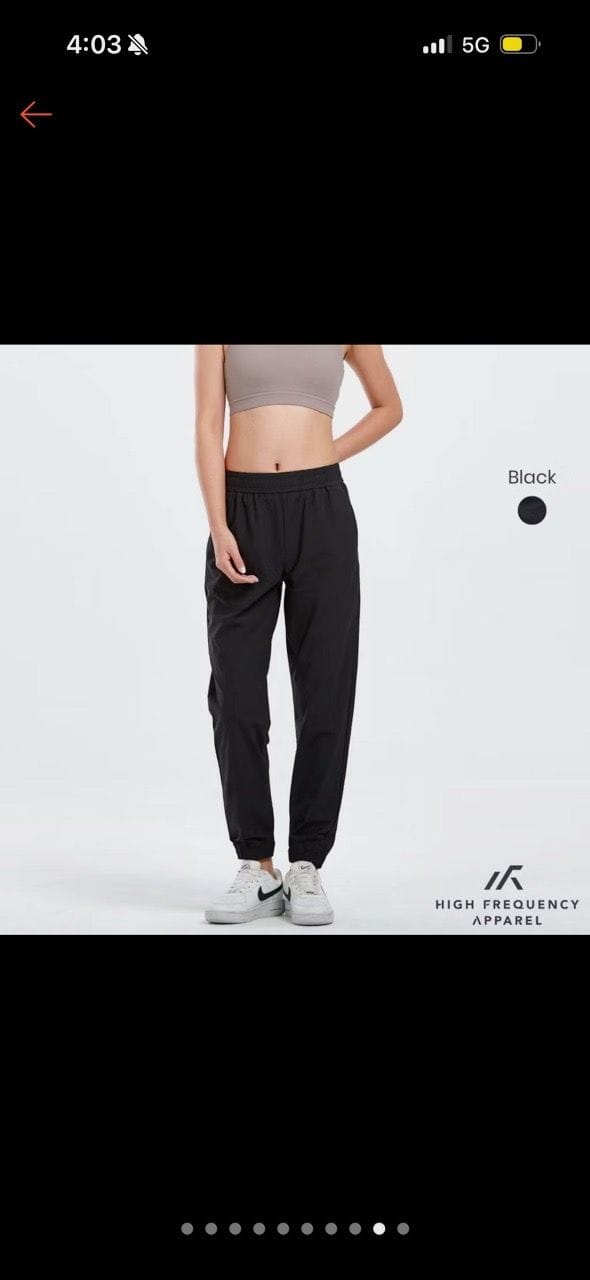 Customer photo review of Ultra Cooling Jogger Pants