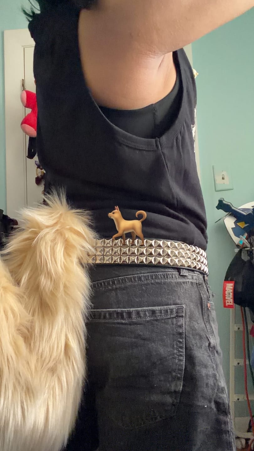 Customer photo review of Mesh Back Comfort Band Binder Black