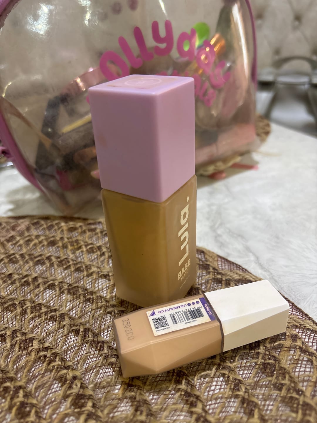 Customer photo review of CORRECTOR LÍQUIDO