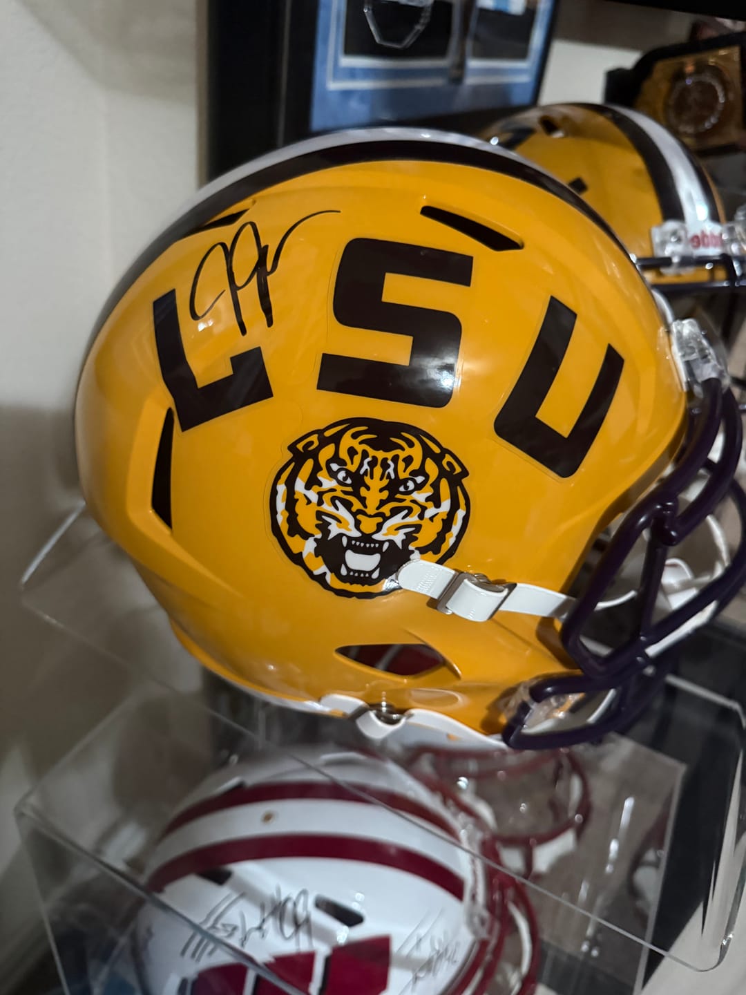 Customer photo review of Justin Jefferson Autograph Signing