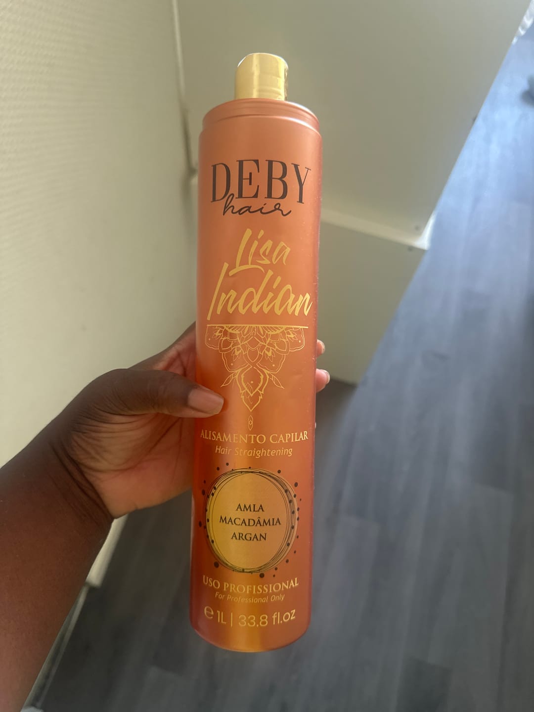 Customer photo review of Lissage Indien Deby Hair Lisa Indian (sans formol)