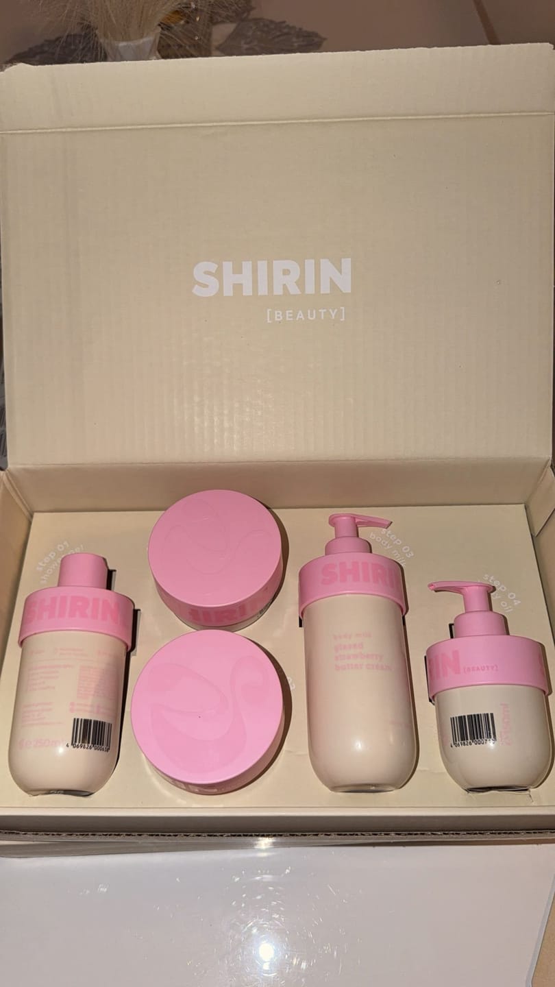 Customer photo review of The Complete Bodycare - 5er Set Glazed Strawberry Butter Cream