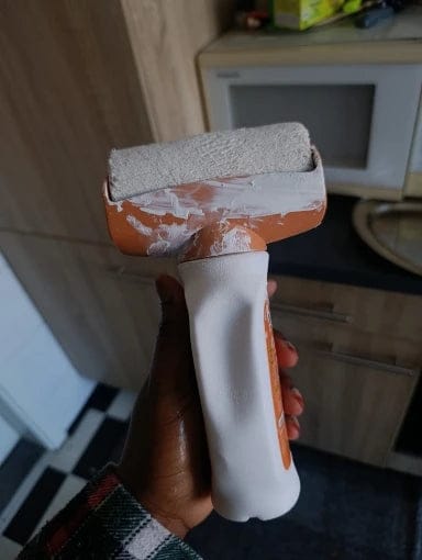 Customer photo review of Valjak za brzu popravku oštećenih zidova 1+1 GRATIS