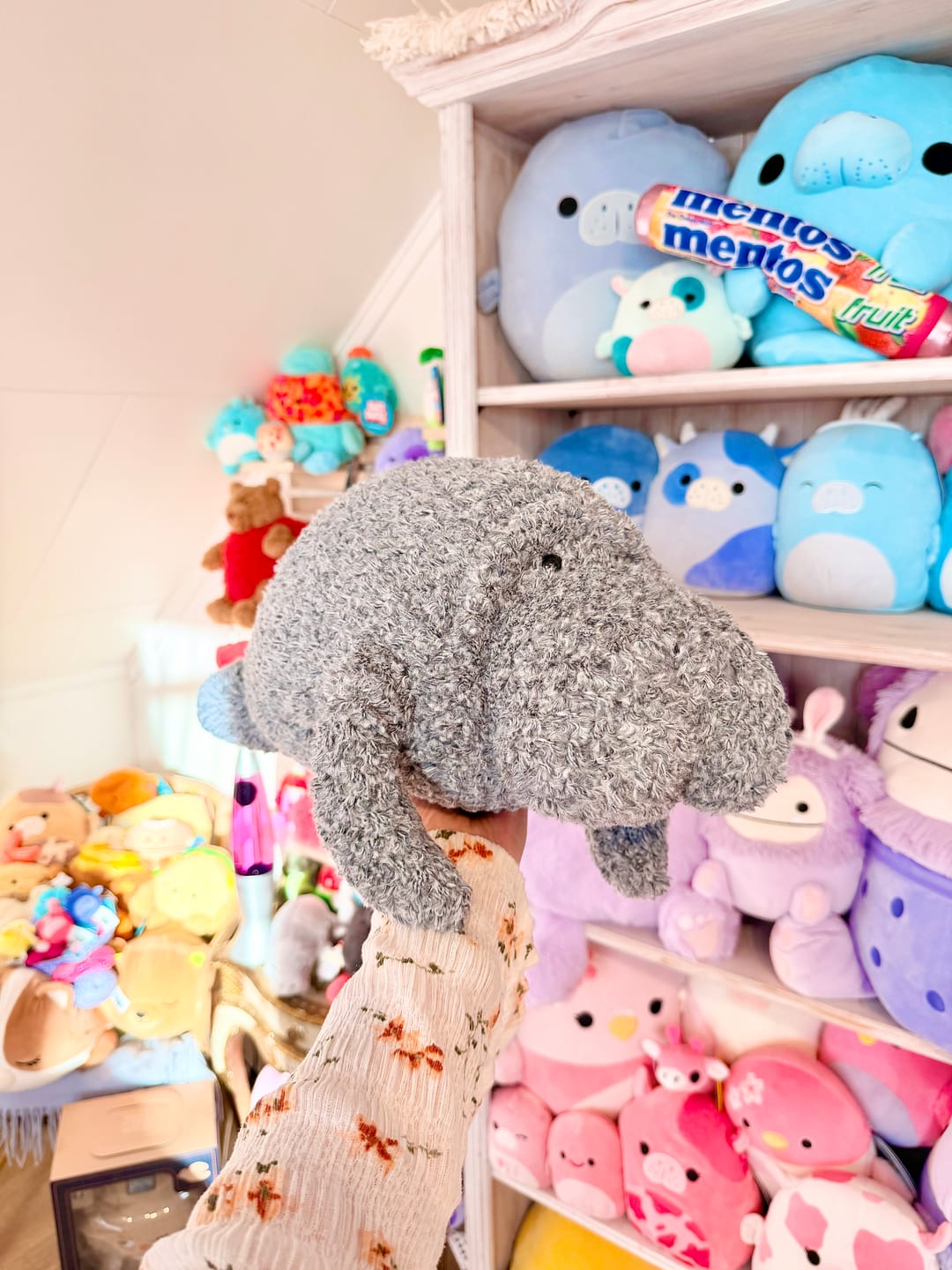 Customer photo review of Jellycat | Maffles Manatee | Grå | 52 cm