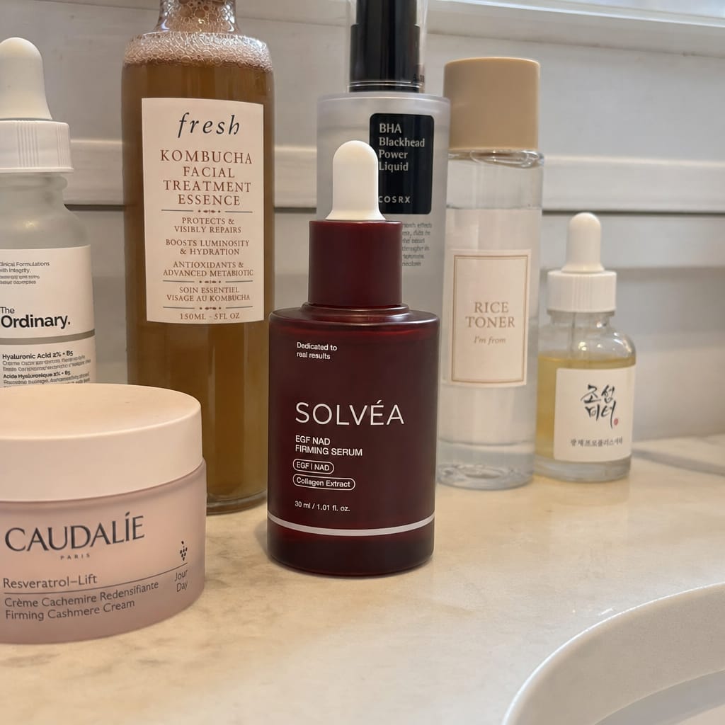 Customer photo review of NAD+ Serum