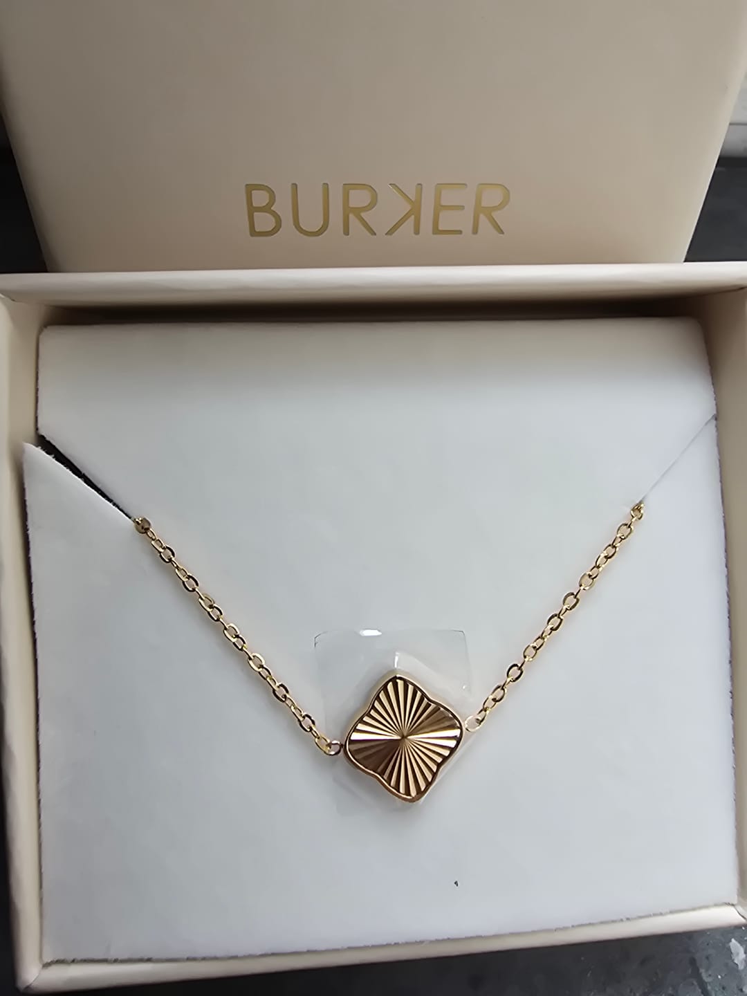 Customer photo review of Flora Gold Bracelet