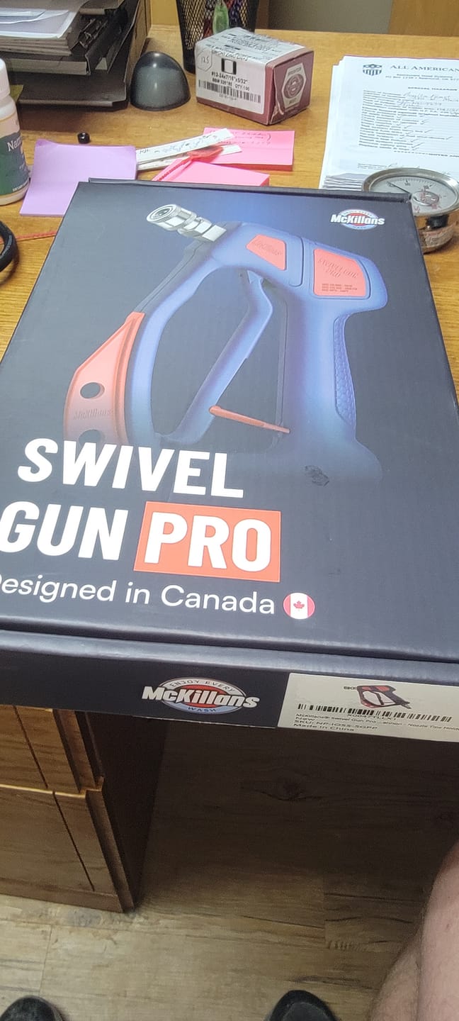Customer photo review of Swivel Gun Pro