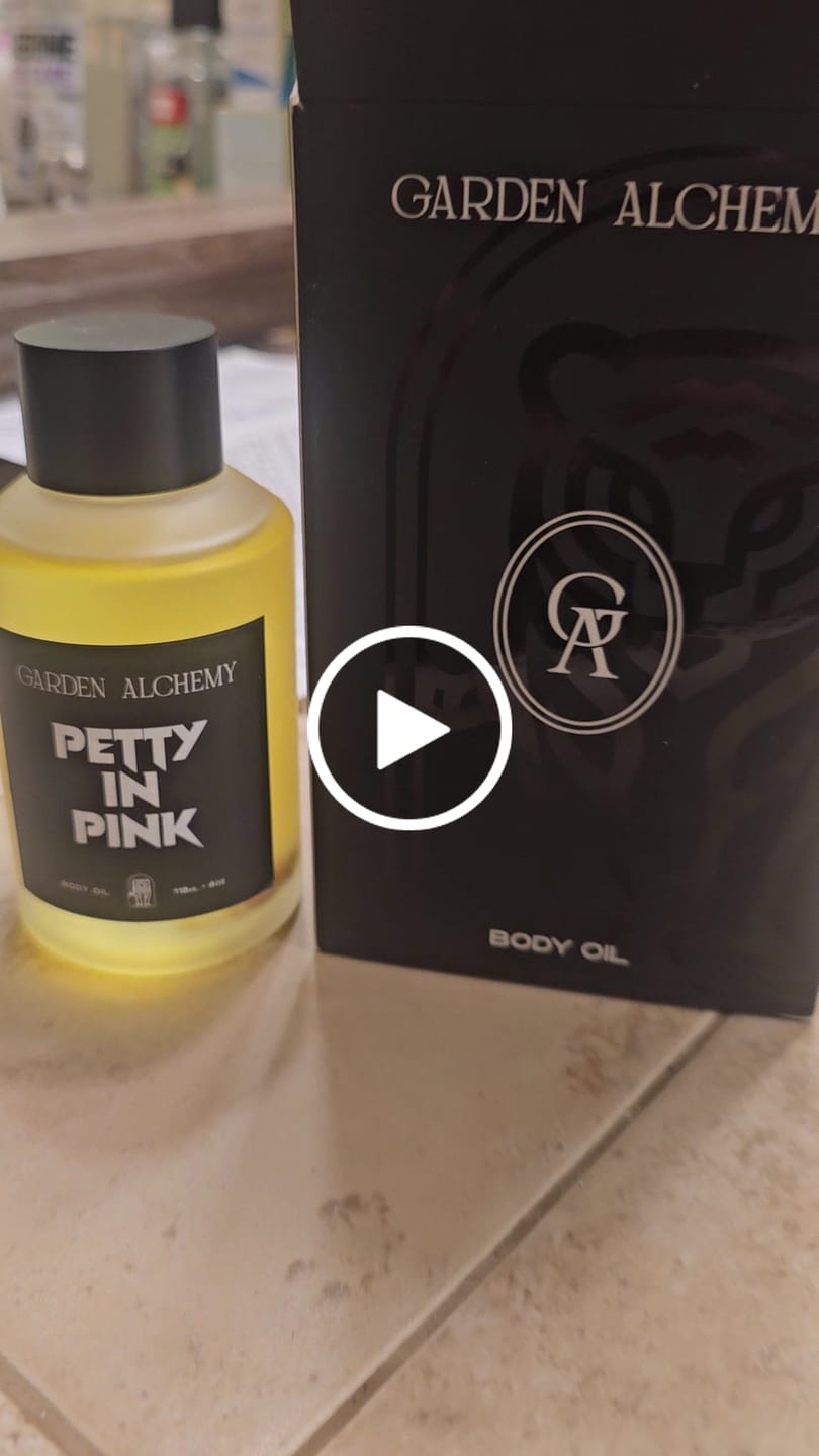 Customer video review of PETTY IN PINK BODY OIL