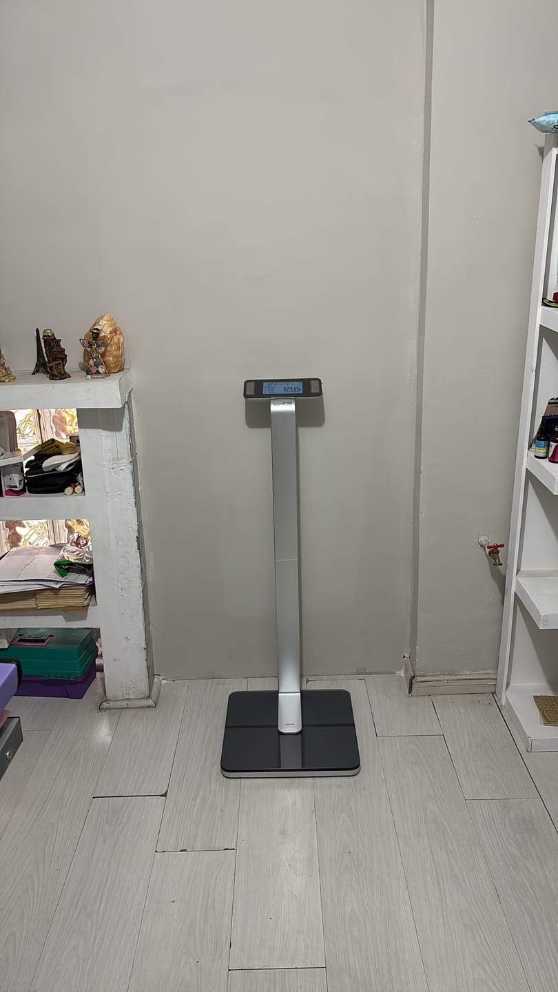 Customer photo review of Báscula de Precisión BF1000 con Conexión Bluetooth y Electrodos - Marca Beurer