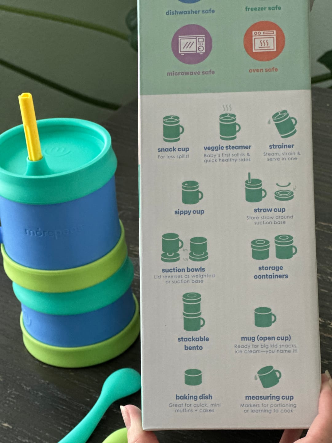 Customer photo review of Snack Stack Set