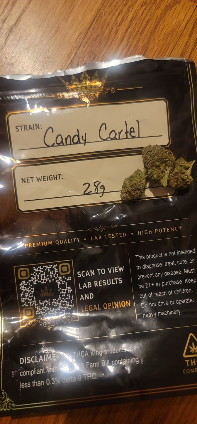 Customer photo review of Candy Cartel Light Assist THCA