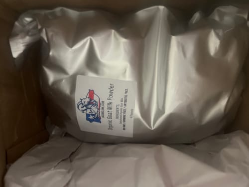 Customer photo review of Organic Goat Milk Powder