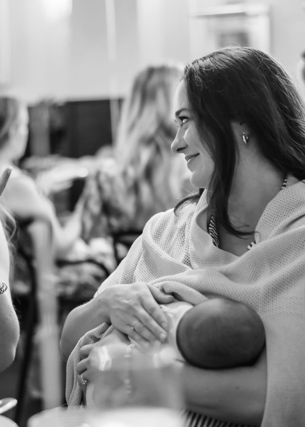 Customer photo review of Nestling Baby™ Nursing Cover