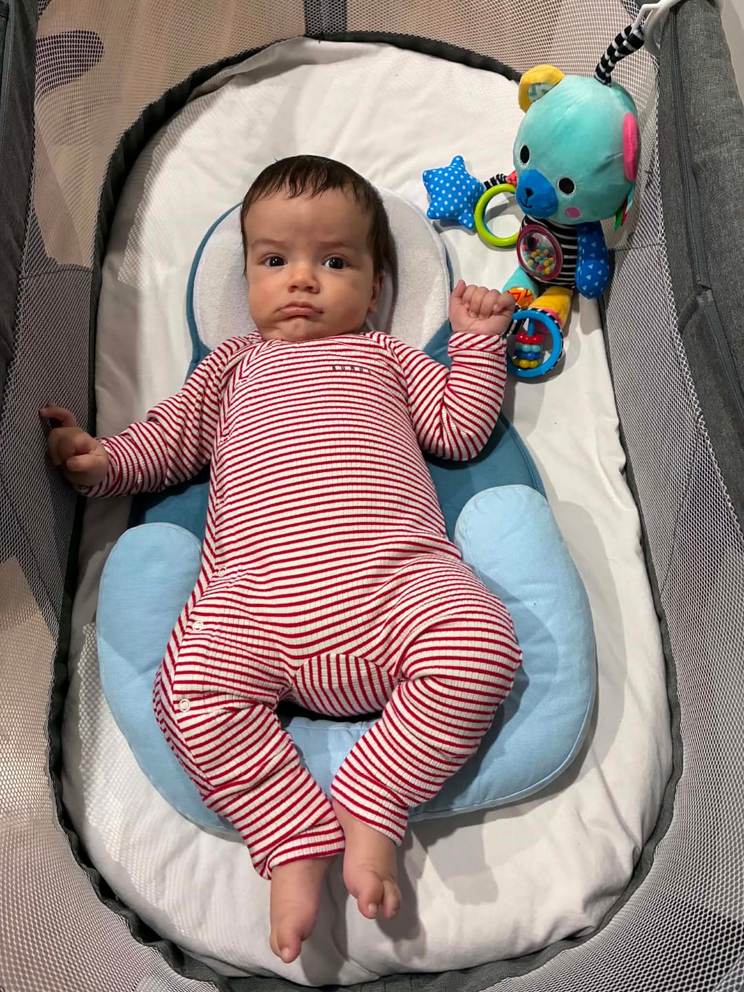 Customer photo review of Baby Bed Pal (+ FREE CHANGING PAL)