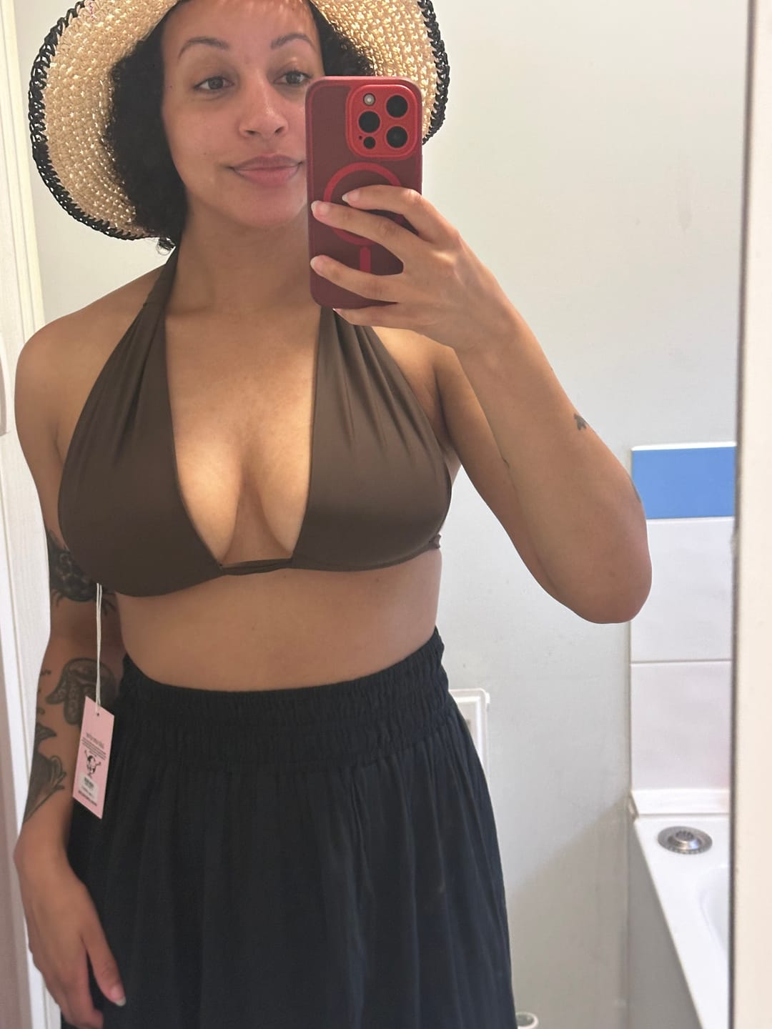 Customer photo review of Sydney Top - Espresso